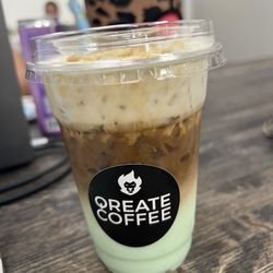 Qreate Coffee + Studio - Key Lime Pie Latte