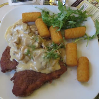 Potts Brauerei - My jagerschnitzel and croquettes. - German Near Me - Oelde, NW