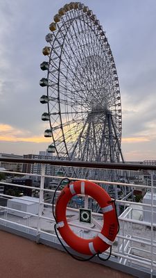 Tempozan Ferris Wheel by null