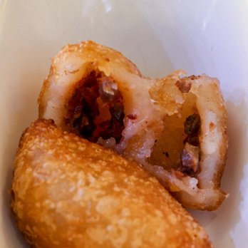 Din Soup Dumplings - Ham Sui Gok (咸水角; Fried Glutinous Rice Dumplings): $7 - Dim Sum Near Me - Brooklyn, New York