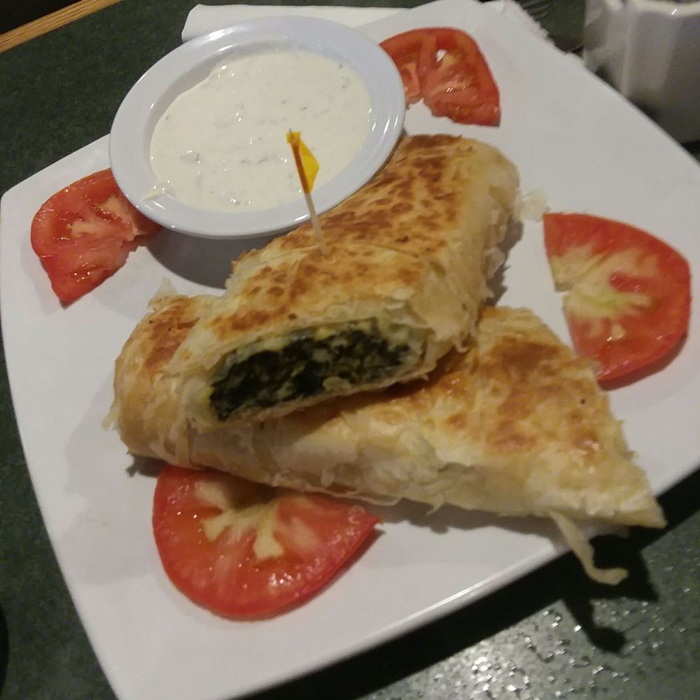 Athena's Diner - Spinach pie appetizer. Excellent!! - Diners Near Me - Lansing, Michigan
