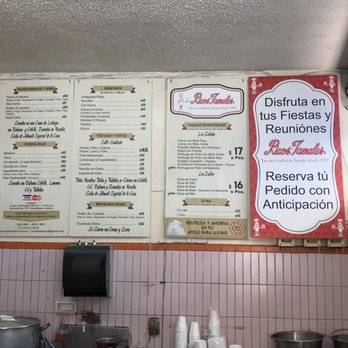Ricos Tamales - Menu 5/2019 - Mexican Near Me - Guadalajara, JAL Ricos Tamales - Menu 5/2019 - Mexican Near Me - Guadalajara, JAL