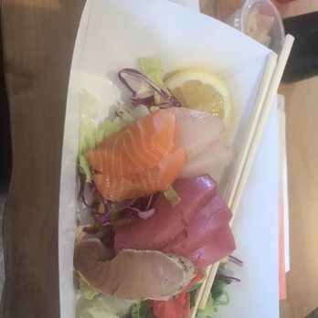 Yatai Sushi - Sashimi Plate (raw fish) incredible!!!!! - Sushi Bars Near Me - Lincoln City, Oregon Yatai Sushi - Sashimi Plate (raw fish) incredible!!!!! - Sushi Bars Near Me - Lincoln City, Oregon