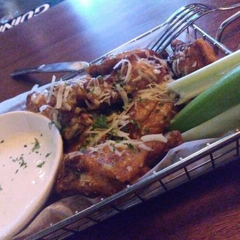 Drifters Bar & Grille - Bone in wings (garlic parmesan 8pcs.) They also have other 2 flavors - New American Near Me - Fort Pierre, South Dakota Drifters Bar & Grille - Bone in wings (garlic parmesan 8pcs.) They also have other 2 flavors - New American Near Me - Fort Pierre, South Dakota