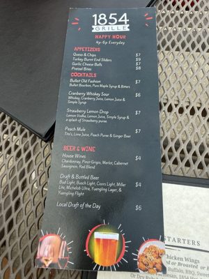 Menu photo 1 1854 Grille Sioux City, IA