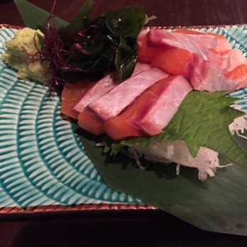 Kiraku - salmon sashimi ($14) - Tapas/Small Plates Near Me - Berkeley, California Kiraku - salmon sashimi ($14) - Tapas/Small Plates Near Me - Berkeley, California