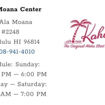 Kahala - Business information - Women's Clothing Near Me - Honolulu, Hawaii