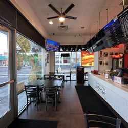 Straight From Philly Steakout - Order counter & seating