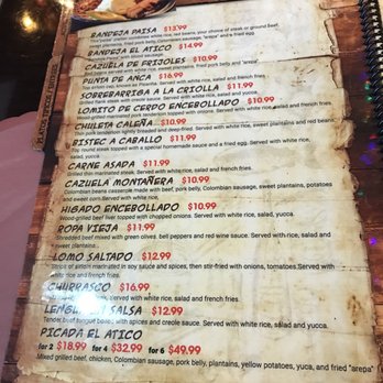 El Atico - Colombian Near Me - Boynton Beach, Florida El Atico - Colombian Near Me - Boynton Beach, Florida