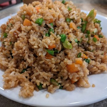 Peak Cafe - Vegetarian Fried Rice - Bubble Tea Near Me - Banff, Alberta