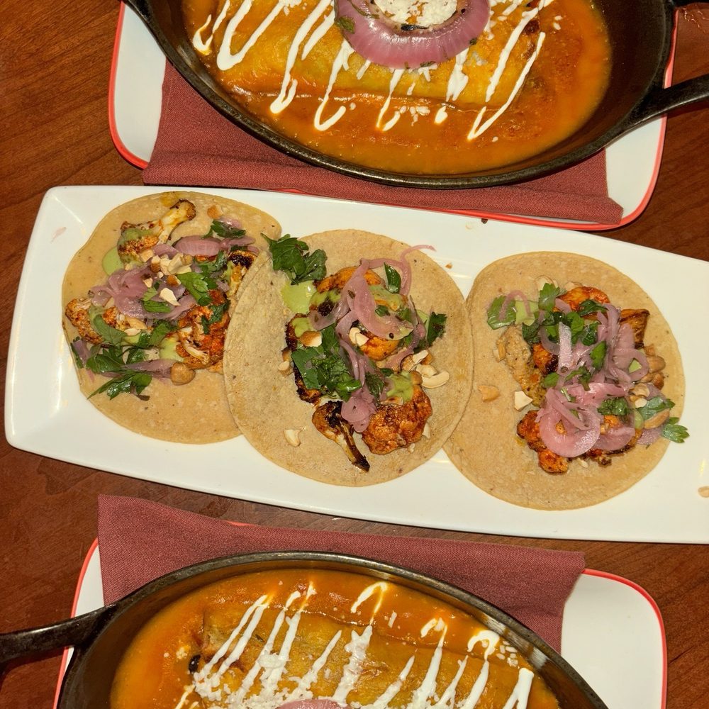 El Vez - Black Bean Enchiladas, cauliflower tacos - Mexican Near Me - Philadelphia, Pennsylvania El Vez - Black Bean Enchiladas, cauliflower tacos - Mexican Near Me - Philadelphia, Pennsylvania