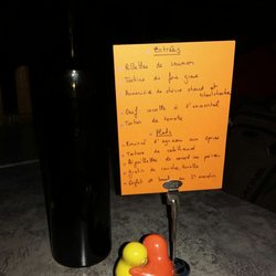 Menu du 31/05/2018 soir