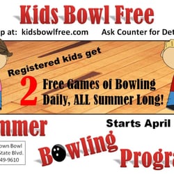 Georgetown Entertainment - Parents can register kids 18 and under for free bowling all summer long! www.kidsbowlfree.com Family packages available too!