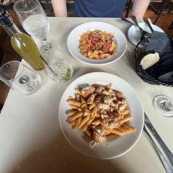 La Grolla - Farfalle San Remo and Penne Alla Vodka with chicken - Italian Near Me - Saint Paul, Minnesota La Grolla - Farfalle San Remo and Penne Alla Vodka with chicken - Italian Near Me - Saint Paul, Minnesota