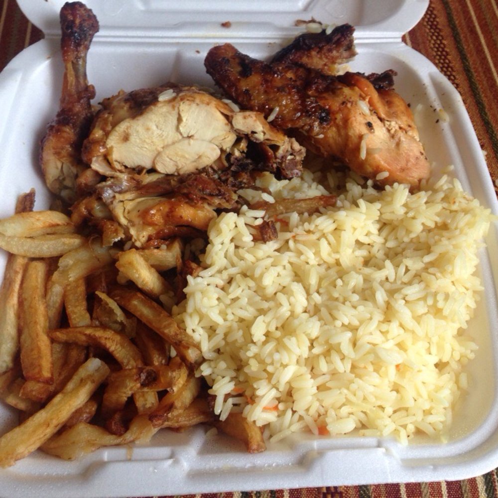 Bbq chicken plate ($8) Bbq chicken plate ($8)