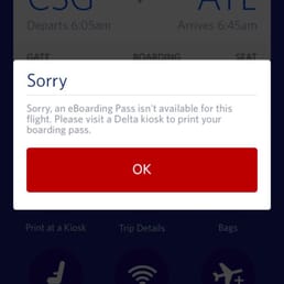 No eBoarding Pass Available ? No eBoarding Pass Available ?