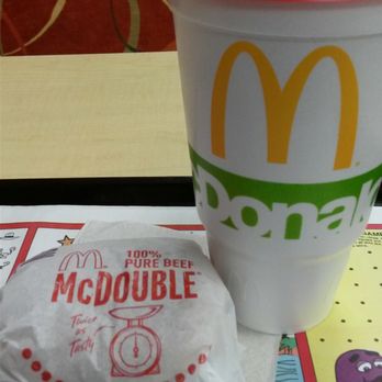 McDonald's - $2.72. McDouble and soda - Coffee & Tea Near Me - Peoria, Arizona