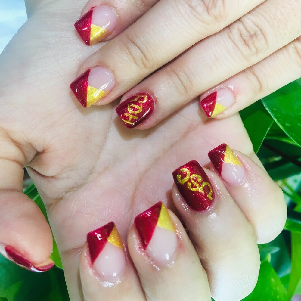 Shiny Nails - Got my graduation nails done today. Great job!! Highly recommended. - Nail Salons Near Me - Carson, California
