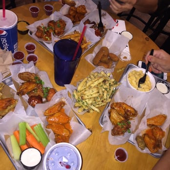 Fire Wings - We went to work. Food for 3 - Chicken Wings Near Me - Sacramento, California