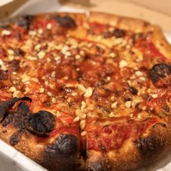 2 Guys Pies Brick Oven Pizza - Spicy sweet bbq chicken