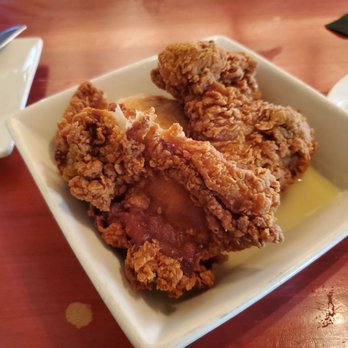 Salty Sow - Honey Rosemary Dipped Fried Chicken - American Near Me - Austin, Texas Salty Sow - Honey Rosemary Dipped Fried Chicken - American Near Me - Austin, Texas