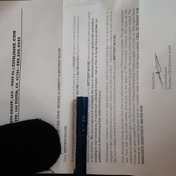 Civil Attorneys Group - The bogus letter. - Divorce & Family Law Near Me - Tustin, California Civil Attorneys Group - The bogus letter. - Divorce & Family Law Near Me - Tustin, California