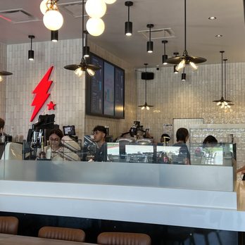 Black Rock Coffee Bar - customers at the counter - Coffee & Tea Near Me - Katy, Texas