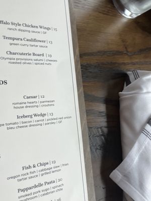 Menu photo 1 Robert's Pub Sisters, OR