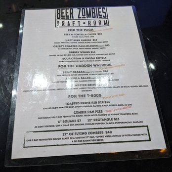 Beer Zombies Draft Room - Beer Zombies Draft Room 06/12/21 Menu - Beer Bar Near Me - Las Vegas, Nevada Beer Zombies Draft Room - Beer Zombies Draft Room 06/12/21 Menu - Beer Bar Near Me - Las Vegas, Nevada