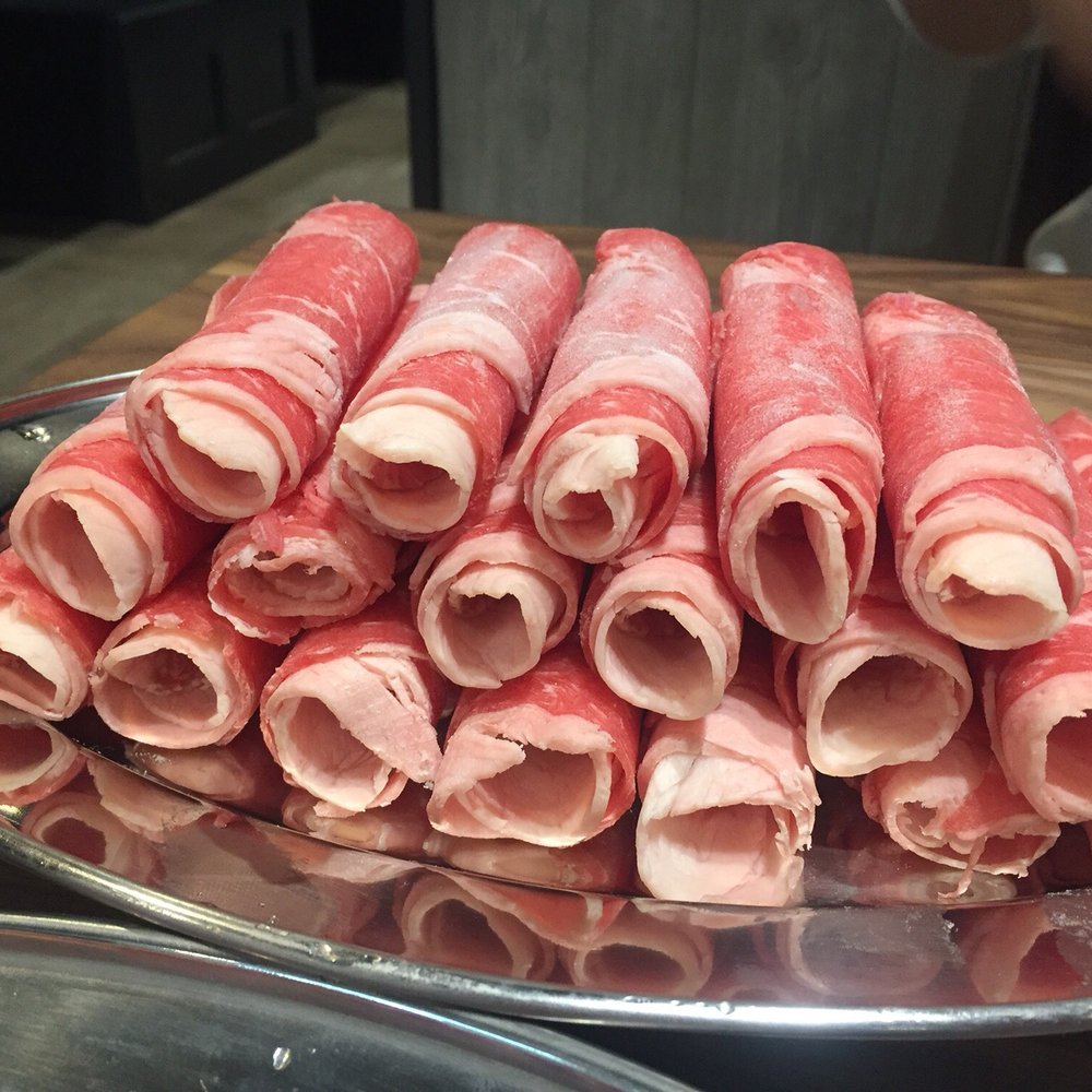 Gangnam Korean BBQ - Thinly sliced premium beef brisket - Korean Near Me - Moore, Oklahoma