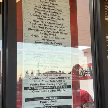 Bruster's Real Ice Cream - Menu - Desserts Near Me - Yorba Linda, California