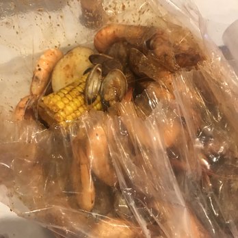 The Crab Shack - Combo #1. I recommend an extra bag of mussels! - Cajun/Creole Near Me - Gardena, California