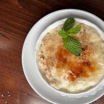 Stoney Knob Cafe - Rice pudding brûlée - Greek Near Me - Weaverville, North Carolina