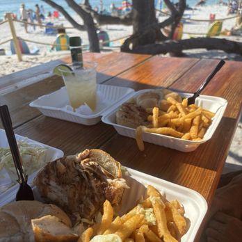 Paradise Grille - Grouper and Chicken sandwich - American Near Me - Saint Petersburg, Florida Paradise Grille - Grouper and Chicken sandwich - American Near Me - Saint Petersburg, Florida