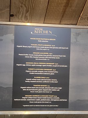 Menu photo 8 Lofty Coffee Encinitas, CA
