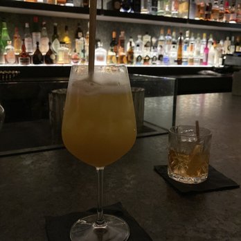 Hutong - Old fashion / passion fruit spritz - Chinese Near Me - Miami, Florida