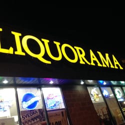 Liquorama - His favorite spot!!