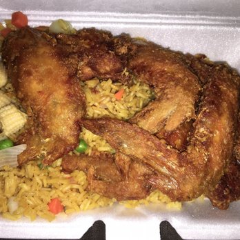 China Wok - Fried chicken wings with vegetable fried rice - Chinese Near Me - Owings Mills, Maryland