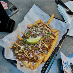 Birria fries Birria fries