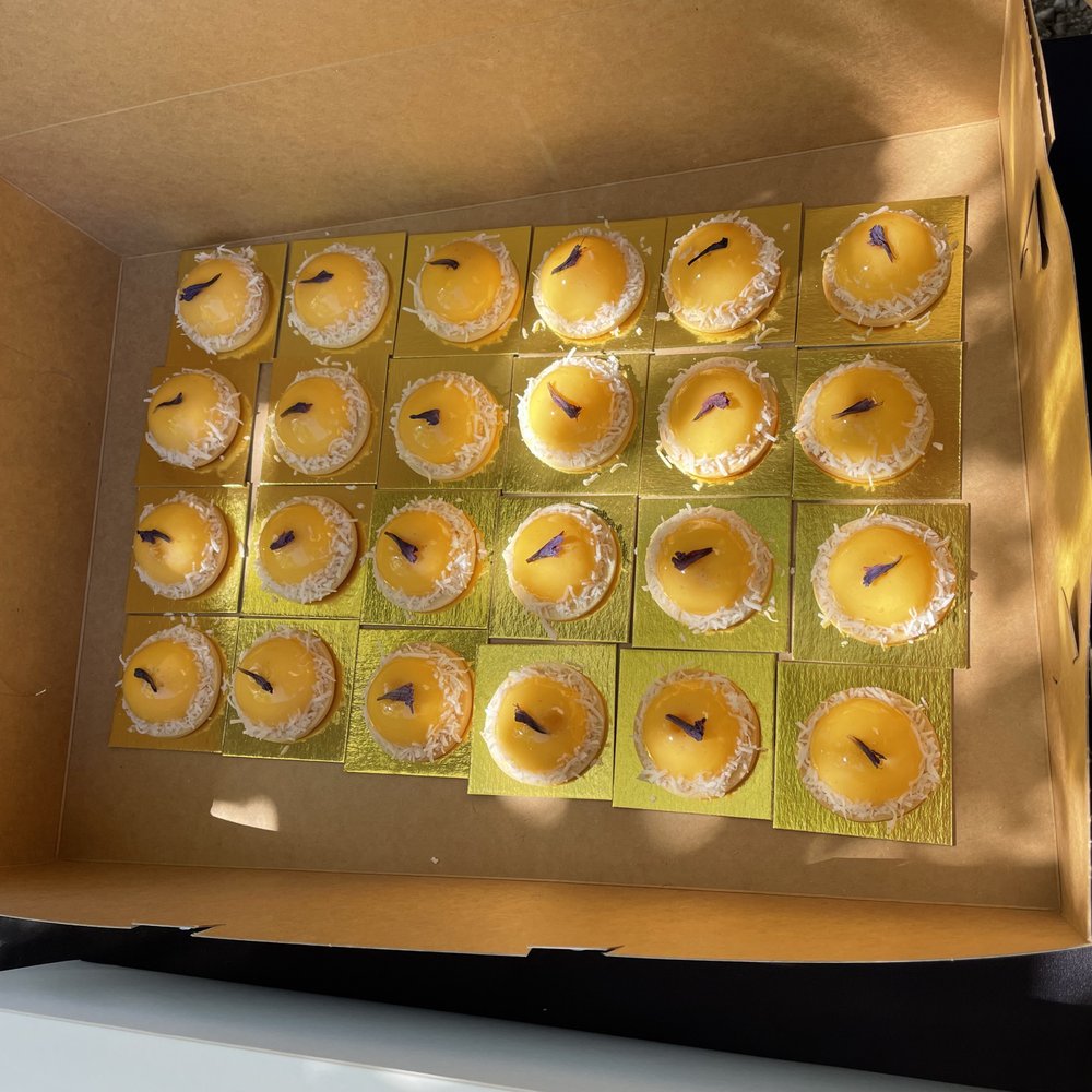 Marvel Cake - passionfruit/mango tart - Bakeries Near Me - Campbell, California