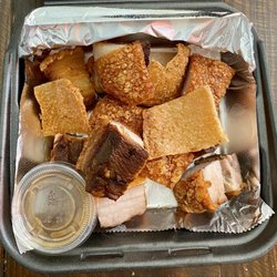 Pinoy Fusion - Crispy pork belly!