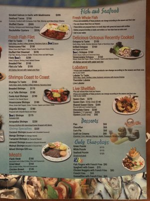 Menu photo 1 Los Buzo's Playa del Carmen, ROO