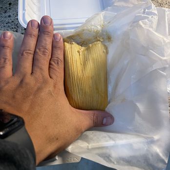 The Batter Up Bakery - A Tamal that is smaller than a Snicker bar. - Desserts Near Me - Temecula, California The Batter Up Bakery - A Tamal that is smaller than a Snicker bar. - Desserts Near Me - Temecula, California