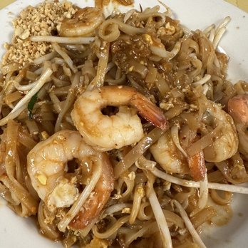 Langley Thai Cuisine - Shrimp pad thai - Thai Near Me - Hampton, Virginia Langley Thai Cuisine - Shrimp pad thai - Thai Near Me - Hampton, Virginia