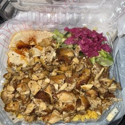Chicken Shawarma Plate