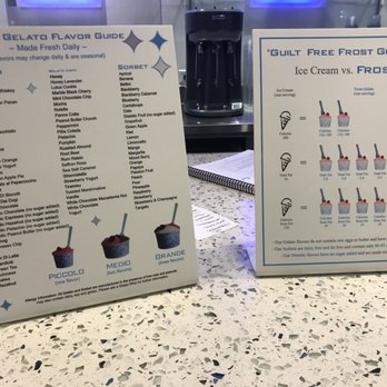 Frost Gelato - Healthier option? - Gelato Near Me - Austin, Texas