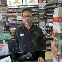 7-Eleven - Saeed working at this 7-11 Wouldn't give me his name so I had to take a picture of him.