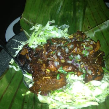 BAR Ama - Slow roasted pork served in a molcajete - Tex-Mex Near Me - Los Angeles, California