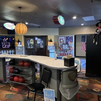 Sparetime Lanes - Entrance to separate bar area - American Near Me - Roy, Utah