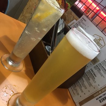 51st Street Burger Bar - House made lemonade and a Stone and Wood Pacific Ale. - Burgers Near Me - Brisbane, QLD